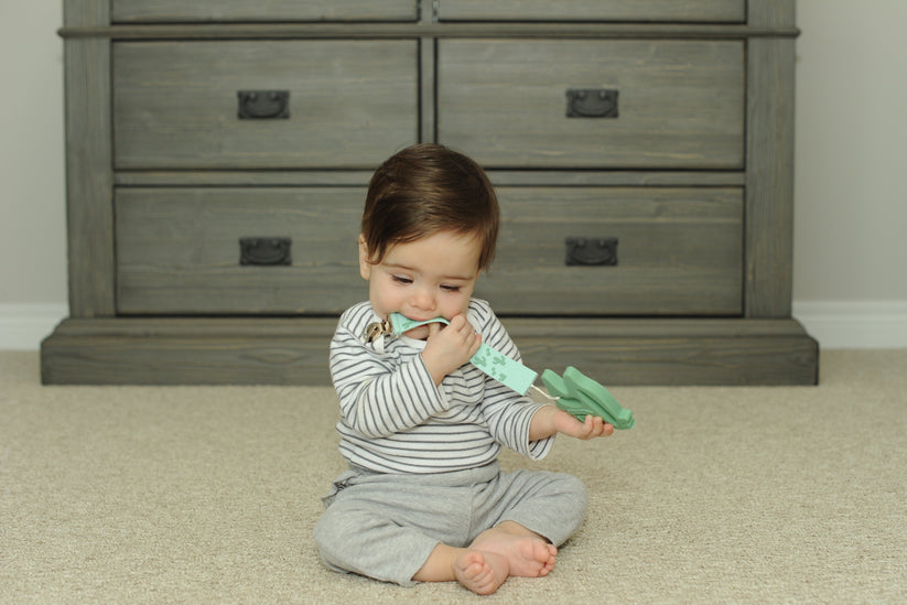 Malarkey Kids Teether Tether And Teether - Cactus And Lama - Laadlee