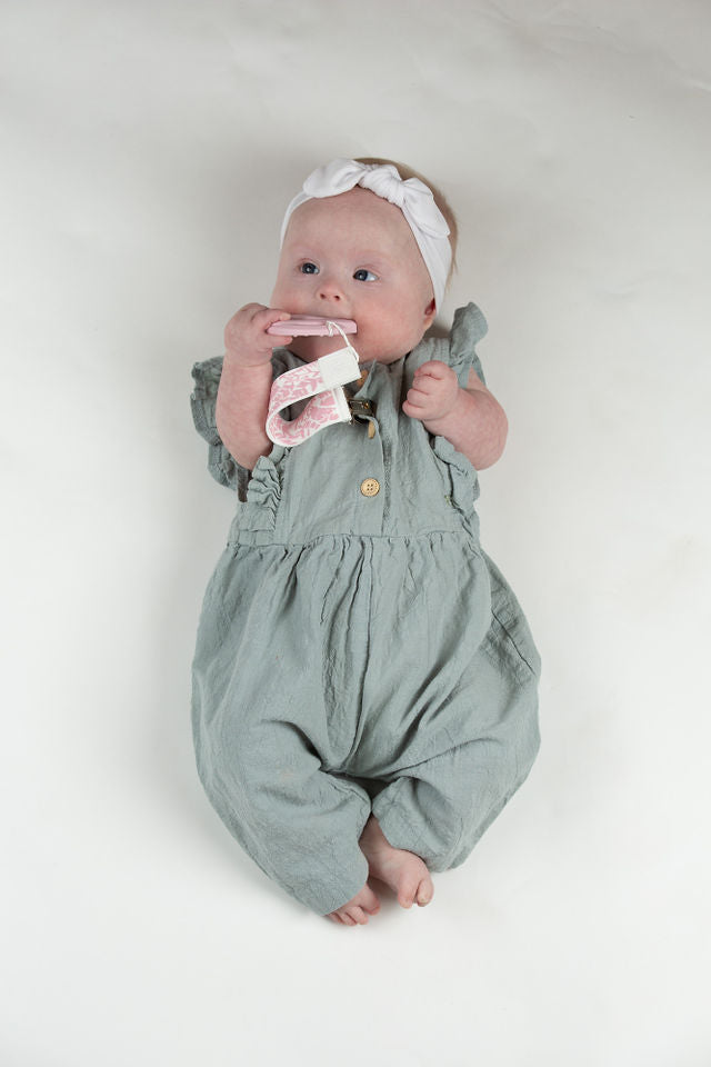 Malarkey Kids Teether Tether And Teether - Feather And Swan - Laadlee