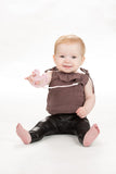 Malarkey Kids Teether Tether And Teether - Feather And Swan - Laadlee