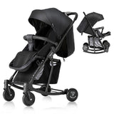 Teknum 2-in-1 Glide Stroller - Black