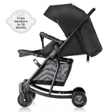 Teknum 2-in-1 Glide Stroller - Black