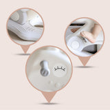Teknum 2-in-1 Rock Ride On With Push Handle - Unicorn White