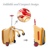 Teknum 3-in-1 Ride On Suitcase With Detachable Trolley - Tiger