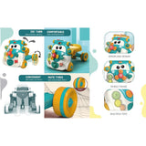 Teknum 3-in-1 Baby Walker Convertible To Kids Cycle Or Scooter Skates - Green