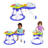 Teknum 3-in-1 Rotating Play Table - Blue