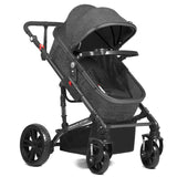 Teknum 3In1 Travel Prime Stroller - Grey
