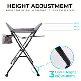 Teknum 4-in-1 Diaper Changing Table Organizer - Grey