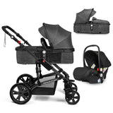 Teknum 4-in-1 Travel System With Car Seat - Space Grey