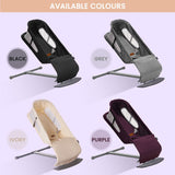 Teknum Baby Bouncer / Recliner Seat With Grab Toys - Ivory