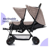 Teknum Double Baby Stroller - Khaki