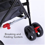 Teknum Eco Lite Stroller - Yellow Wave