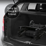 Teknum Fellow Wagon Stroller For 2 Kids With Snack Tray - Black