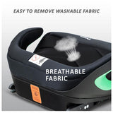 Teknum Car Seat I-Size Booster With 4 Reclining Mode & Isofix - Black