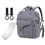 Teknum Reversible Look At Me Stroller With Diaper Bag, Hooks And Changing Pad - Grey