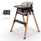 Teknum Luxuro High Chair - Black