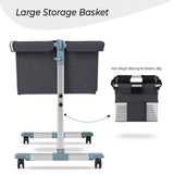 Teknum Bedside Crib - Dark Grey