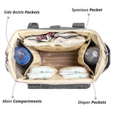 Teknum Pack And Go Foldable Car Seat With Ace Diaper Bag - Grey