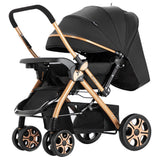 Teknum Reversible Trip 2 Stroller - Black