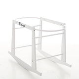 Teknum Wicker Pod Moses Basket Rocker Stand - White