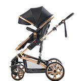 Teknum 3-in-1 Pram Stroller - Black