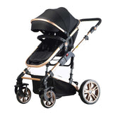 Teknum 3-in-1 Pram Stroller - Black