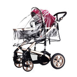 Teknum 3-in-1 Pram Stroller - Wine