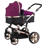 Teknum 3-in-1 Pram Stroller - Wine