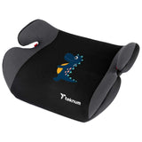 Teknum Happy Dinosaur Car Seat Booster - Grey