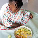 Tidy Tot Bib - Carrot and Raddish