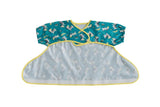 Tidy Tot Bib Short Sleeve - Dancing Zebra Zebras