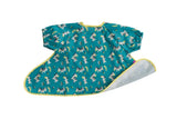 Tidy Tot Bib Short Sleeve - Dancing Zebra Zebras