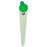 Tinc 12cm Character Ruler - Green