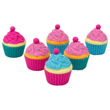 Tinc Cupcake Erasers - Pack Of 6