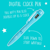 Tinc Digital Clock Pen - Blue