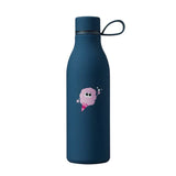 Tinc Flossie Stainless Steel Soft Touch Water Bottle - Navy Blue