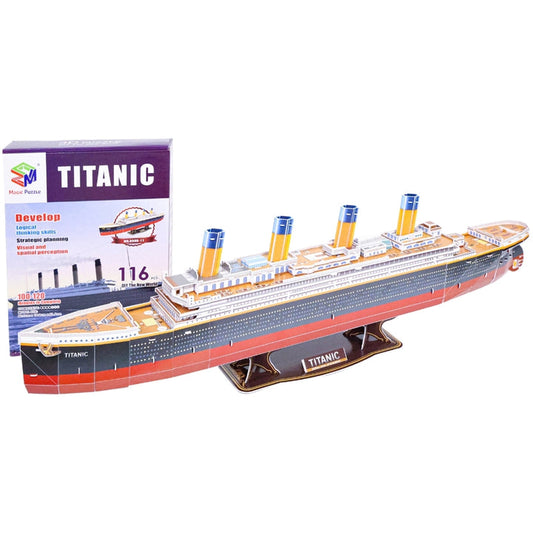 Puzzlme MEGA Structure - Titanic Ship - Laadlee