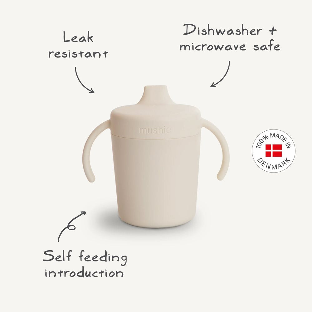 Mushie Trainer Sippy Cup Cloud - Laadlee