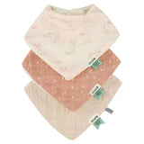 Trixie Bandana Mix Bib - Rosy Rabbit (Pack of 3)