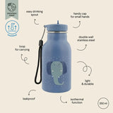 Trixie Insulated Water Bottle 350ml - Mrs. Elephant