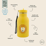 Trixie Insulated Water Bottle 350ml - Mr. Lion