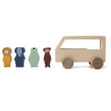 Trixie Wooden Animal Bus- New