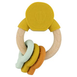 Trixie Wooden Silicone Activity Ring - Mr. Lion