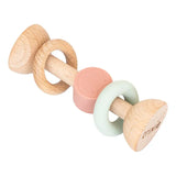 Trixie Wooden Silicone Rattle - Mrs. Cat