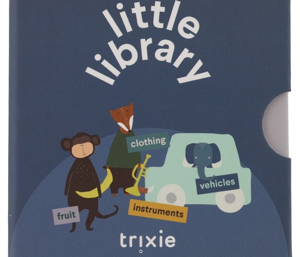 Trixie Little Library - Clothing, Fruit, Vehicles, Instruments - Laadlee