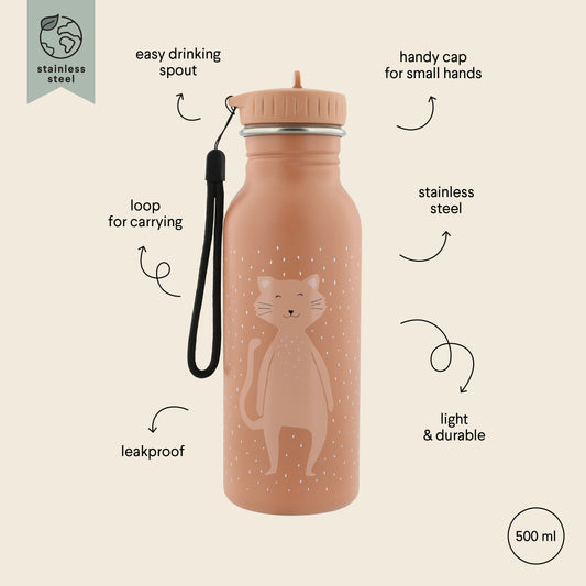 Trixie Stainless Steel Bottle 500ml - Mrs. Cat