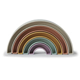 Mushie Stacking Rainbow Tropical - Laadlee