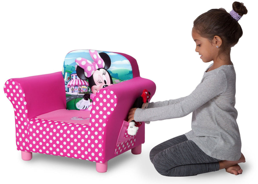 Delta Children Minnie Kids Upholstered Chair