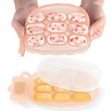 Haakaa Silicone Pineapple Nibble Tray - Blush