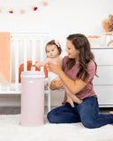 Ubbi Diaper Pail - Blush Pink