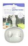 Ubbi On-The-Go Pacifier Holder - Gray